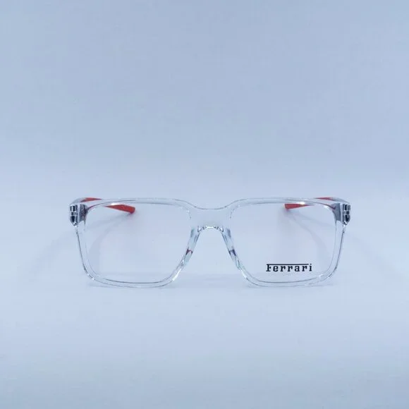 🕶️ New Ferrari Scuderia FZ8013D 513 54mm Eyeglasses - Transparent Frame